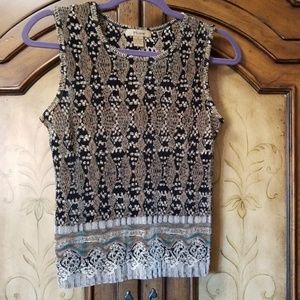Vintage Plissé Tanktop,Stretch, Texture and Design